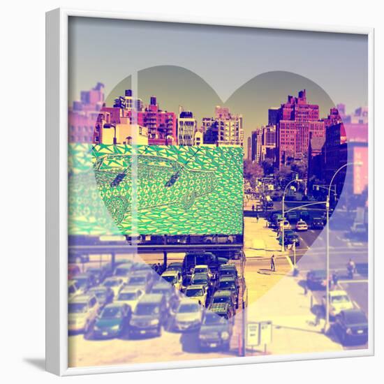 Love NY Series - Urban Scene in Chelsea - Manhattan - New York - USA-Philippe Hugonnard-Framed Photographic Print