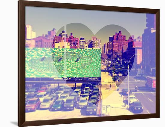 Love NY Series - Urban Scene in Chelsea - Manhattan - New York - USA-Philippe Hugonnard-Framed Photographic Print