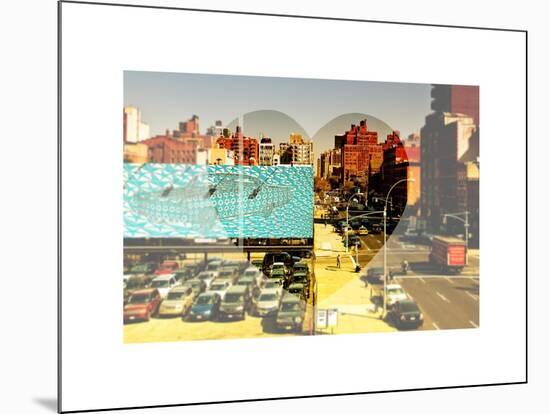 Love NY Series - Urban Scene in Chelsea - Manhattan - New York - USA-Philippe Hugonnard-Mounted Art Print