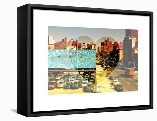 Love NY Series - Urban Scene in Chelsea - Manhattan - New York - USA-Philippe Hugonnard-Framed Stretched Canvas