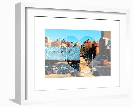 Love NY Series - Urban Scene in Chelsea - Manhattan - New York - USA-Philippe Hugonnard-Framed Art Print
