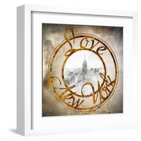 Love NY-null-Framed Art Print