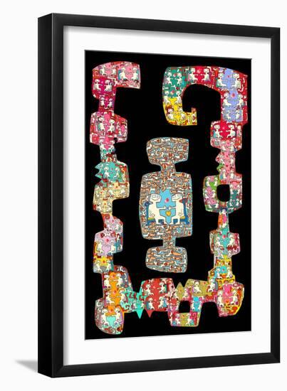 Love of All Sorts-Miguel Balbás-Framed Giclee Print