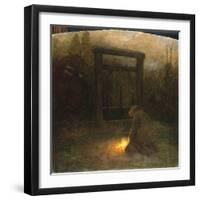 Love of Life, Right Panel-Giuseppe Pellizza da Volpedo-Framed Giclee Print