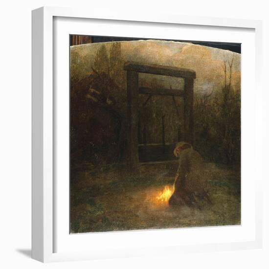 Love of Life, Right Panel-Giuseppe Pellizza da Volpedo-Framed Giclee Print