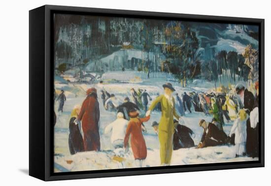Love of Winter-George Bellows-Framed Stretched Canvas