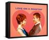 Love on a Rooftop-null-Framed Stretched Canvas