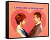 Love on a Rooftop-null-Framed Stretched Canvas