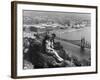 Love on the Danube-null-Framed Photographic Print