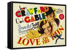 Love on the Run, 1936-null-Framed Stretched Canvas