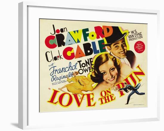 Love on the Run, 1936-null-Framed Art Print