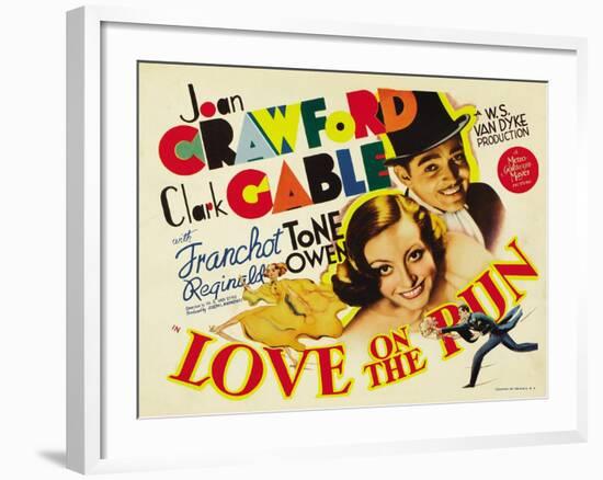 Love on the Run, 1936-null-Framed Art Print