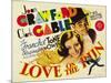 Love on the Run, 1936-null-Mounted Art Print