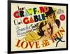 Love on the Run, 1936-null-Framed Art Print