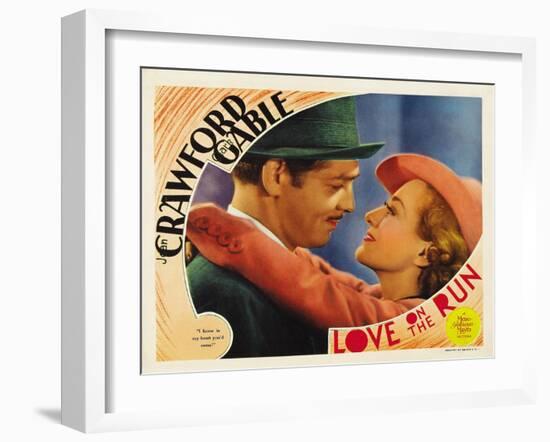 Love on the Run, 1936-null-Framed Art Print