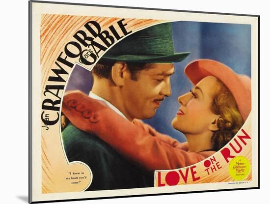 Love on the Run, 1936-null-Mounted Art Print