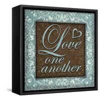 Love One Another-Todd Williams-Framed Stretched Canvas