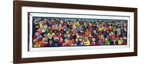 Love One Another-Laura James-Framed Giclee Print