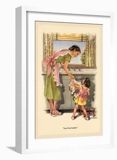 Love One Another-Charlotte Ware-Framed Art Print