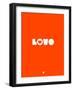 Love Orange-NaxArt-Framed Art Print