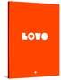 Love Orange-NaxArt-Stretched Canvas