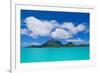 Love Over Bora Bora, 2015-null-Framed Photographic Print