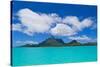 Love Over Bora Bora, 2015-null-Stretched Canvas