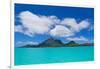 Love Over Bora Bora, 2015-null-Framed Photographic Print