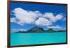 Love Over Bora Bora, 2015-null-Framed Photographic Print