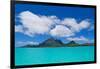 Love Over Bora Bora, 2015-null-Framed Photographic Print