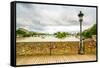 Love Padlocks on Pont Des Arts Bridge, Seine River in Paris, France.-stevanzz-Framed Stretched Canvas