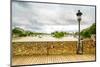 Love Padlocks on Pont Des Arts Bridge, Seine River in Paris, France.-stevanzz-Mounted Photographic Print