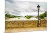 Love Padlocks on Pont Des Arts Bridge, Seine River in Paris, France.-stevanzz-Mounted Photographic Print