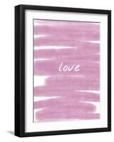 Love Paint Pink-Melody Hogan-Framed Art Print