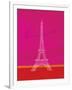 Love Paris - Pink and Red-Dominique Vari-Framed Art Print