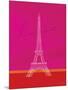 Love Paris - Pink and Red-Dominique Vari-Mounted Art Print