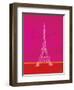 Love Paris - Pink and Red-Dominique Vari-Framed Art Print