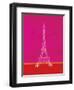 Love Paris - Pink and Red-Dominique Vari-Framed Art Print