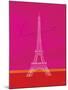 Love Paris - Pink and Red-Dominique Vari-Mounted Art Print