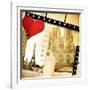 Love Paris - Vintage Photo-Album-Maugli-l-Framed Art Print