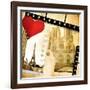 Love Paris - Vintage Photo-Album-Maugli-l-Framed Art Print