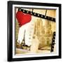 Love Paris - Vintage Photo-Album-Maugli-l-Framed Art Print