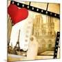 Love Paris - Vintage Photo-Album-Maugli-l-Mounted Art Print