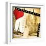 Love Paris - Vintage Photo-Album-Maugli-l-Framed Art Print