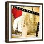 Love Paris - Vintage Photo-Album-Maugli-l-Framed Art Print