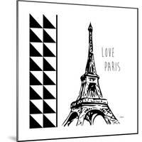 Love Paris-Carole Stevens-Mounted Art Print