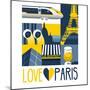 Love Paris-Claire Huntley-Mounted Giclee Print