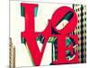 Love Park, Jfk Plaza, Museum of Art, Philadelphia, Pennsylvania, US, White Frame-Philippe Hugonnard-Mounted Art Print