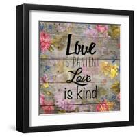 Love Patient-Victoria Brown-Framed Art Print