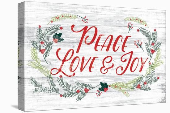 Love Peace Joy-Lula Bijoux-Stretched Canvas